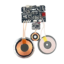 qi fast wireless charging 3in1 pcba module customization three in one wireless charging module supplier China