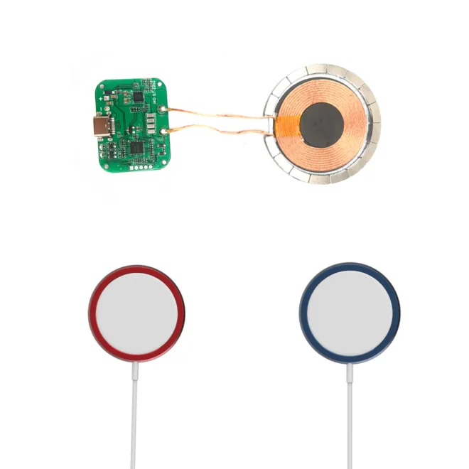 qi2 magnetic fast wireless charging module magnet transmitter receiver 15w fast Qi2 QI two magnetic wireless charger module customization - Image 4