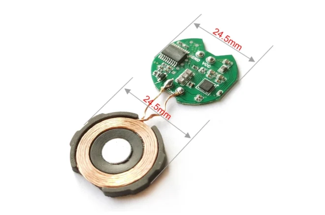 qi fast smart watch wireless charging module magnet transmitter receiver 3w 5w fast qi 2 two magnetic smart watch wireless charger module customization