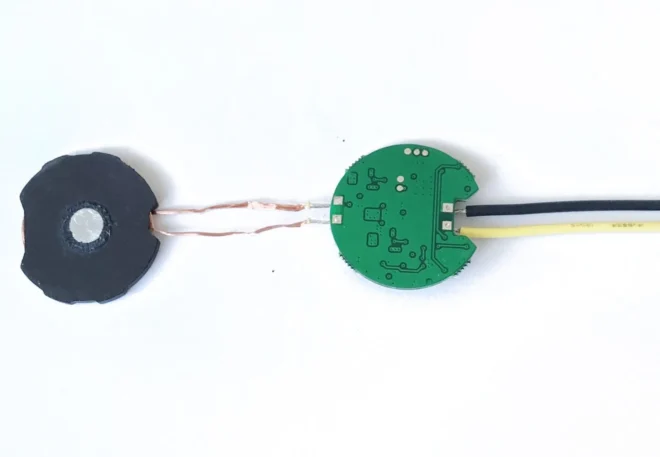 qi fast smart watch wireless charging module magnet transmitter receiver 3w 5w fast qi 2 two magnetic smart watch wireless charger module customization - Image 4