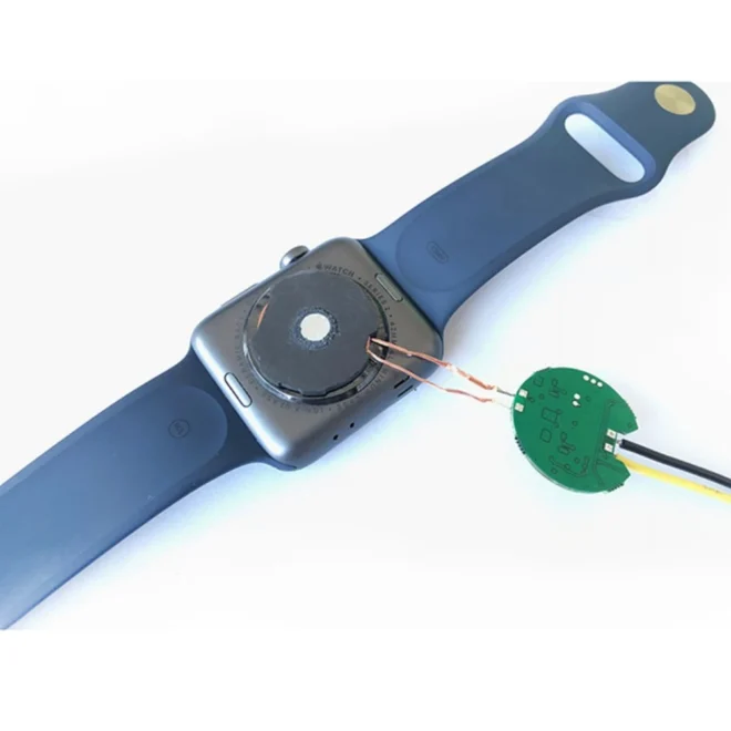 qi fast smart watch wireless charging module magnet transmitter receiver 3w 5w fast qi 2 two magnetic smart watch wireless charger module customization - Image 5