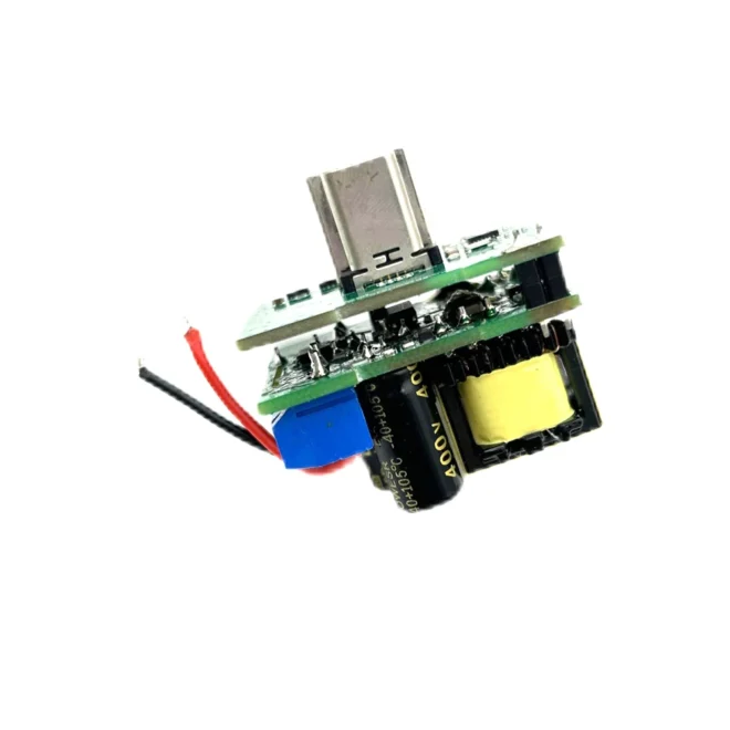 USB-C Power Adapter PCBA fast charger board USB C port socket USB charger for car electric circuit boards pcb manufacturer - Image 4