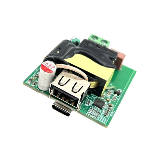 Charger Circuit Board Dual USB Port PCBA charger board Type-C PD USB charger PCB Manufacturer for car charger apapter PCBA - Image 2