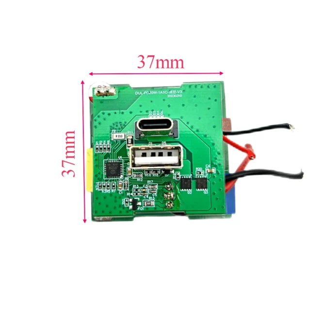 Charger Circuit Board Dual USB Port PCBA charger board Type-C PD USB charger PCB Manufacturer for car charger apapter PCBA - Image 5