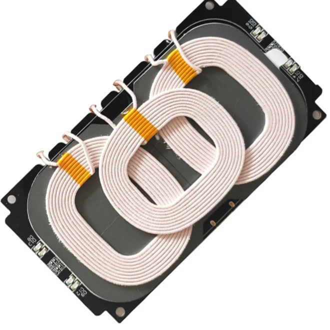 15W three coils wireless charging module transmitter 15w fast qi 2 three coil 3 coils charging wireless charger module for car wireless charging - Image 3