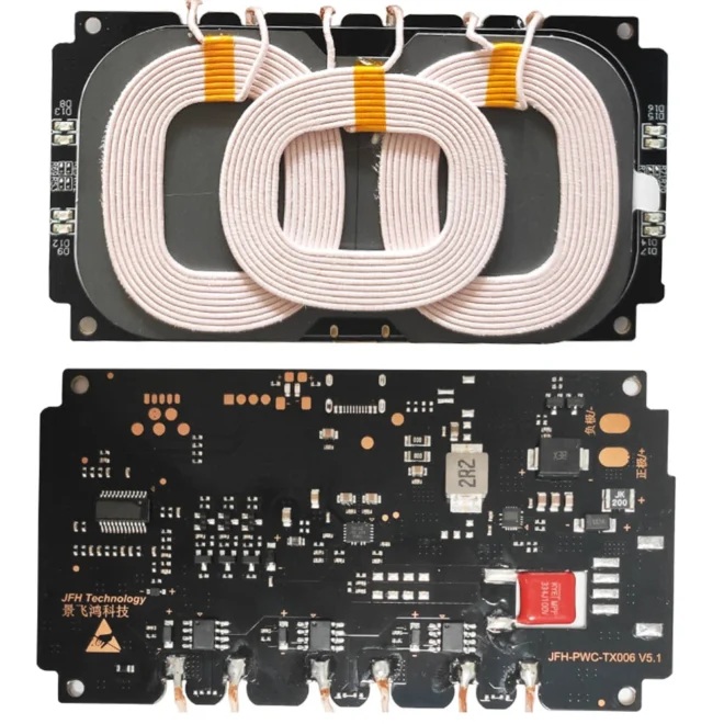 15W three coils wireless charging module transmitter 15w fast qi 2 three coil 3 coils charging wireless charger module for car wireless charging - Image 4