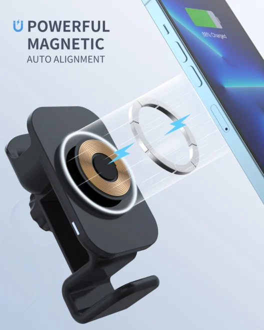 15W three in one wireless charger module customization 3in1 magnetic car wireless charging module customization - Image 2