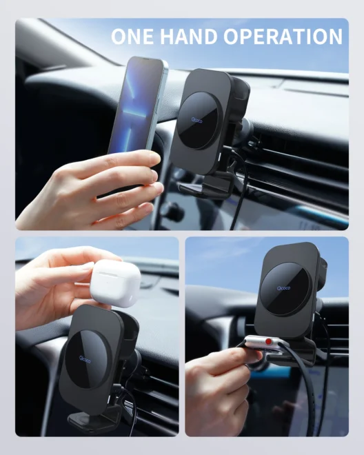 15W three in one wireless charger module customization 3in1 magnetic car wireless charging module customization - Image 4