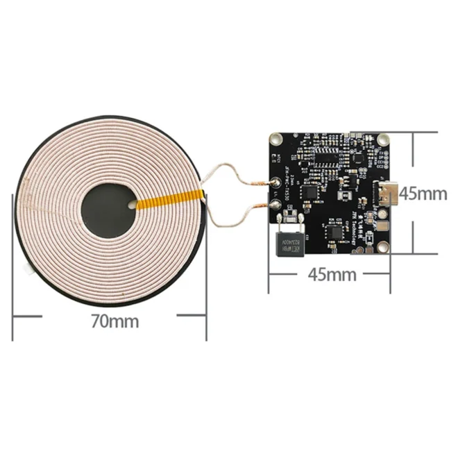 15W long distance long range 15cm wireless charger module customization big coil wireless charging module customization wireless charging transmitter - Image 3