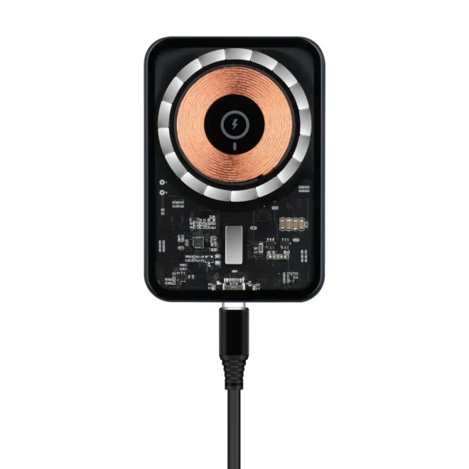 transparent transparency Qi 15W 10W fast charging car wireless charging transparent wireless charger for car wireless charging - Image 2