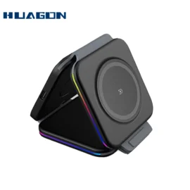 magnetic 3in1 foldable wireless charger three in one wireless charger
