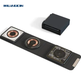 3in1 foldable 3 in 1 Magnetic magsafe transparent Wireless Charger For Iphone Apple Watch Airpods