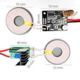 50W 100W high wide voltage wireless charging transmitter receiver wireless charger module