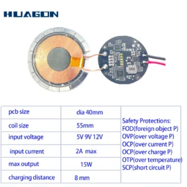 QI2 Qi2 15W magnetic wireless charging module wireless charger customization