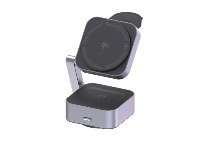 25W Qi2 magnetic 3in1 3 in 1 wireless charger 25W Qi2 - Image 3