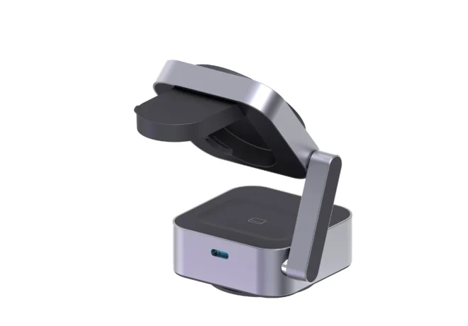 3in1 wireless charging stand 3 in 1 wireless charger 25W Qi2 wireless charger - Image 4