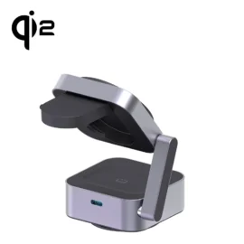 3in1 foldable wireless charger station 25W Qi2 for iPhone 17 iPhone 16