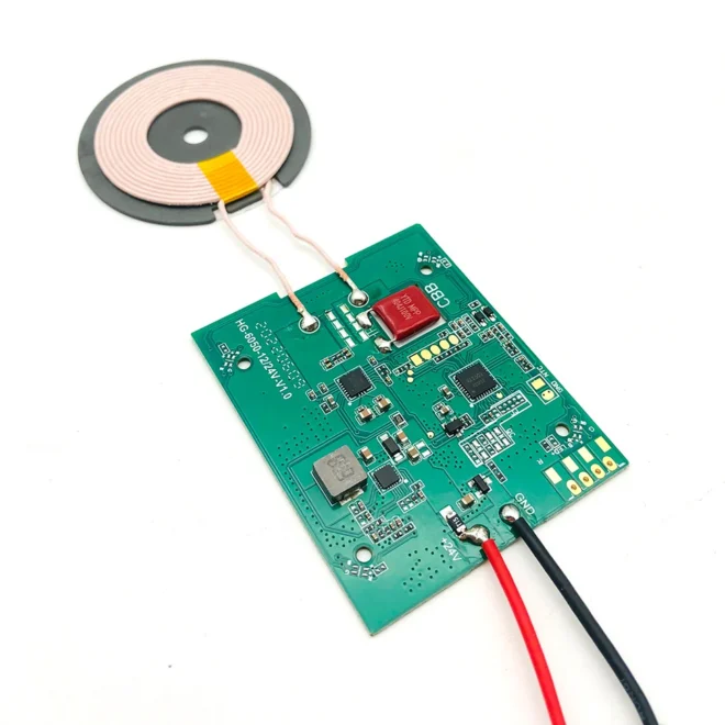 Qi QI2 wireless charging 5V/9V/12V/24V input fast Wireless charging module  pcba module - Image 3