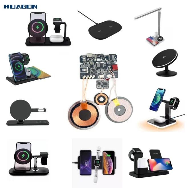15W car wireless charging customization magnetic car wireless charger wireless charger transmitter module customization - Image 3