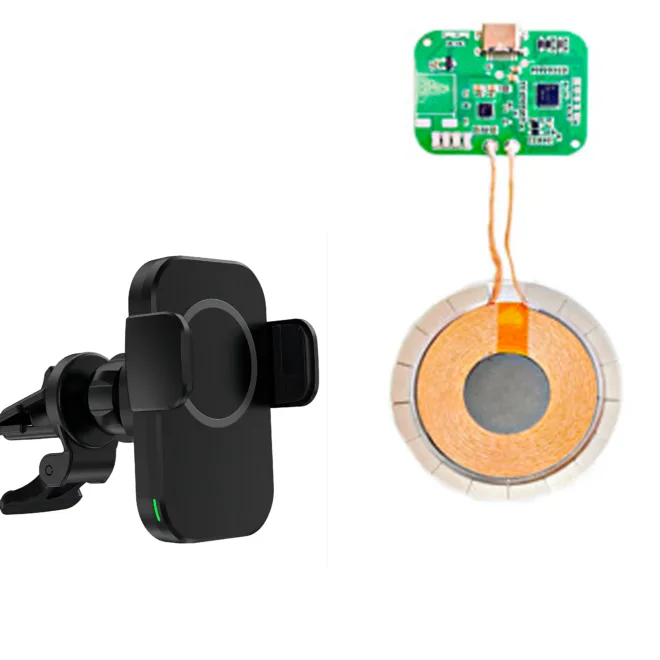 15w 20W Wireless magnetic Transmitter 15W10w 5W 3W Wireless Charging Receiver magnet Wireless transmitter Receiver Module - Image 4