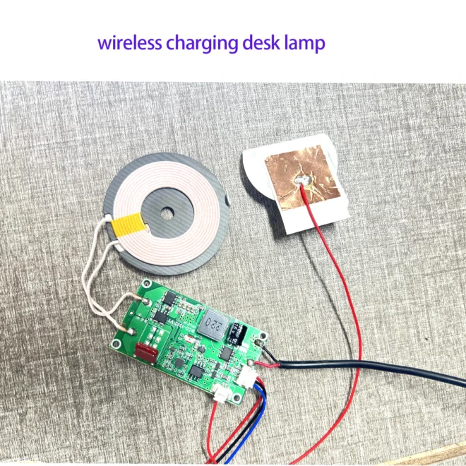 desk lamp wireless charging module wireless desk lamp charger fast qi fast charging wireless charger module - Image 4