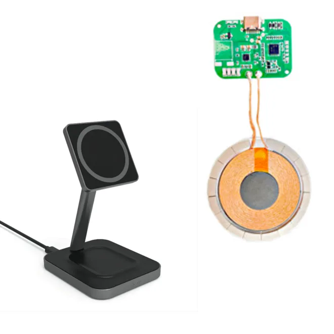 15w 20W Wireless magnetic Transmitter 15W10w 5W 3W Wireless Charging Receiver magnet Wireless transmitter Receiver Module - Image 5